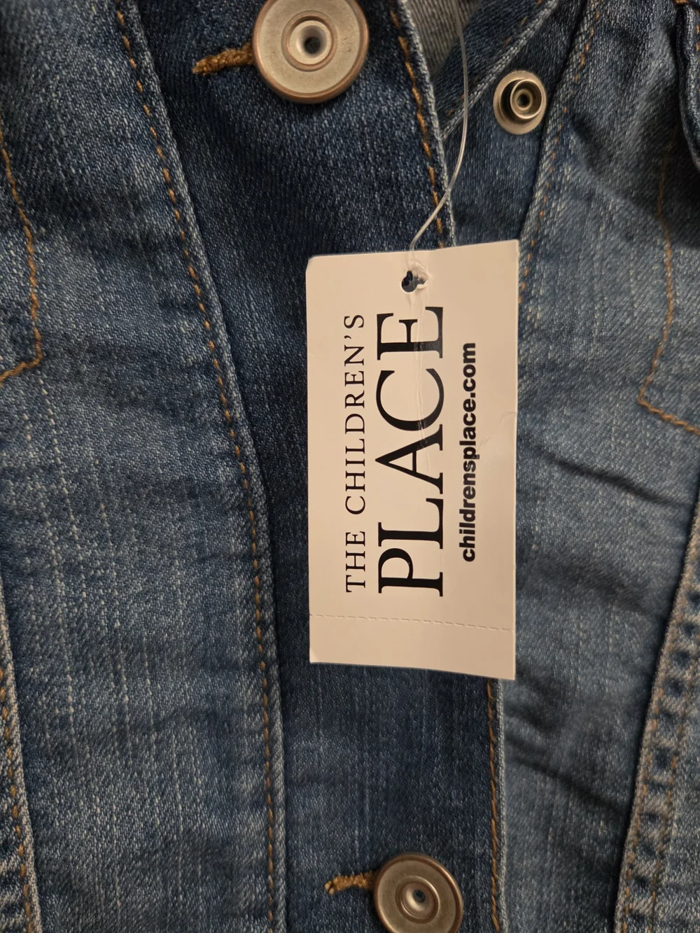 The Children's Place Girls' Blue Denim Jacket